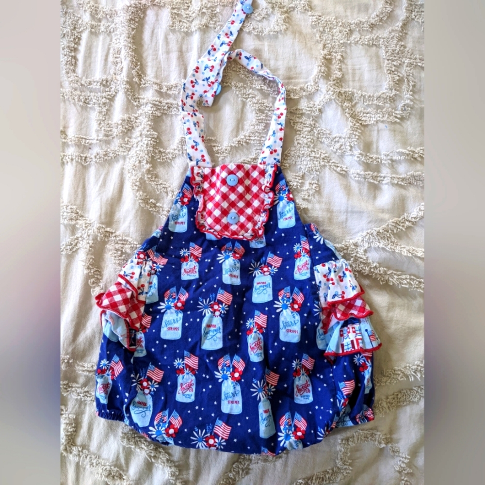 Ricraff&ruffles patriotic bubble 12 months